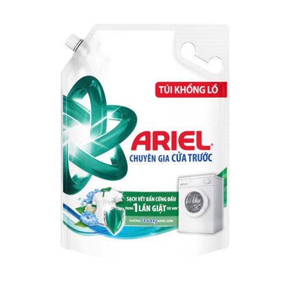 Nước Giặt Ariel Cửa Trước Sạch Khuẩn Hương Downy Nắng Sớm 3.9KG