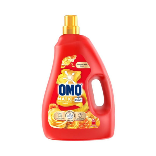Nước Giặt Omo Matic Comfort Chuyên Gia Cửa Trên Tinh Dầu Nước Hoa Tinh Tế 2.6KG