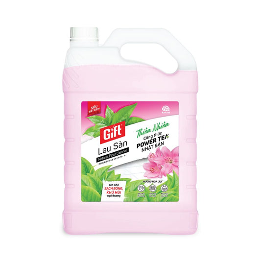 Nước Lau Sàn Gift Thiên Nhiên Hương Hoa Lily 3.8KG