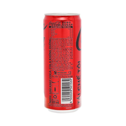 Nước Ngọt CoCa Cola Zero 320ml