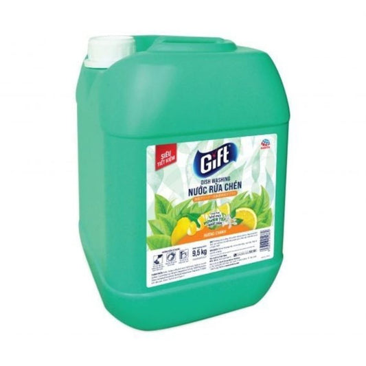 Nước Rửa Chén Gift Hương Chanh 9.5KG