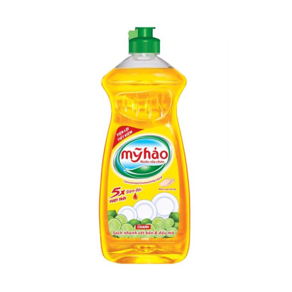 Nước Rửa Chén Mỹ Hảo 5X Chanh 750G