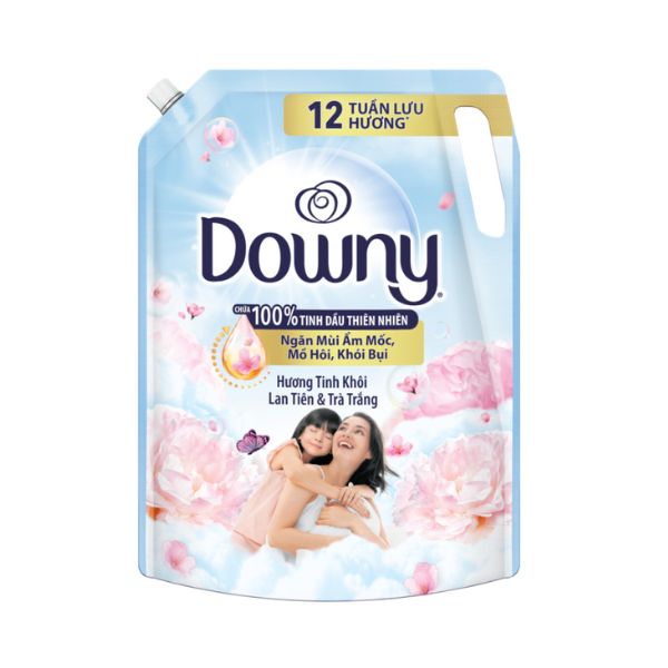 Nước Xả Vải Downy Tinh Khôi Lan Tiên & Trà Trắng 1.25L