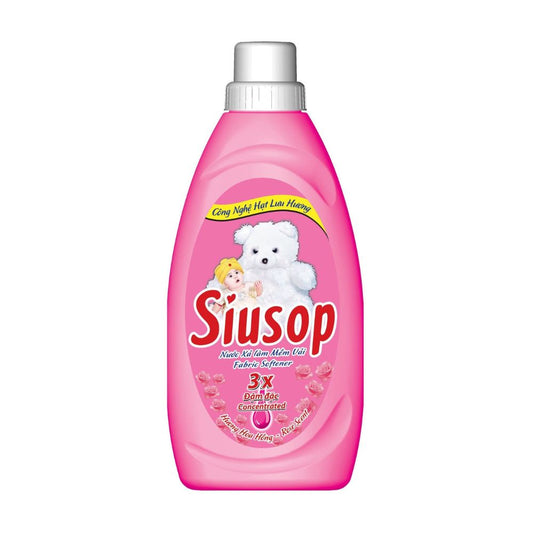 Nước Xả Vải Siusop Đậm Đặc 3X Hương Hoa Hồng 900ML