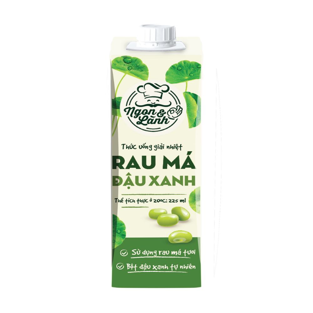 Rau Má Đậu Xanh Cozy 225ML