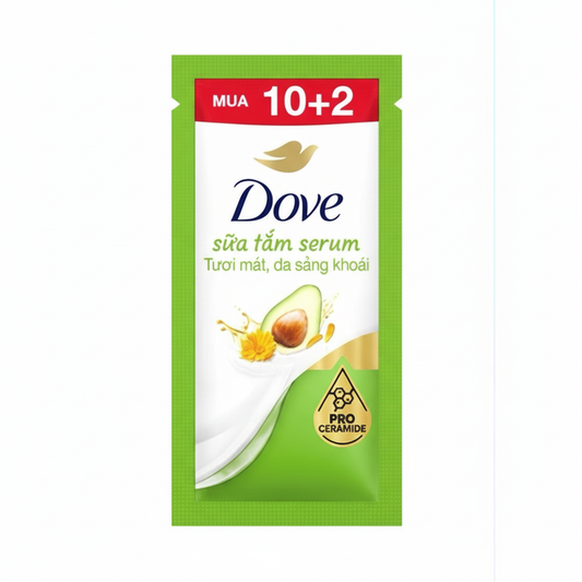 Sữa Tắm Dove Serum Đào Bơ Hoa Cúc Calendula 6G