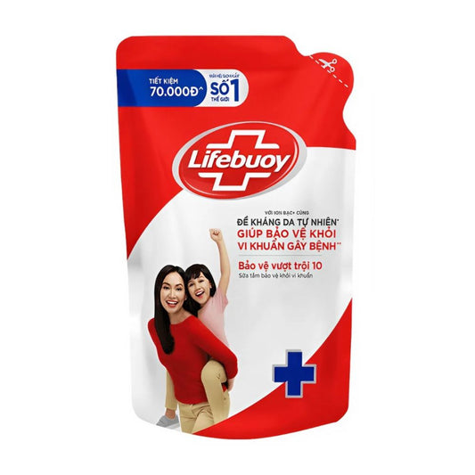Sữa Tắm Lifebuoy Bảo Vệ Vượt Trội Túi 800G