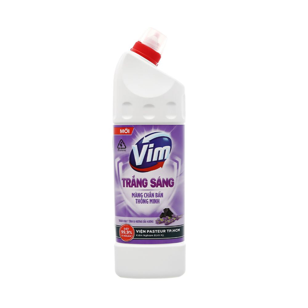 Tẩy Rửa Trắng Sáng Vim Oải Hương Than Hoạt Tính 870ML