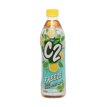Trà Xanh C2 Freeze Hương Chanh Tuyết Bạc Hà 455ML