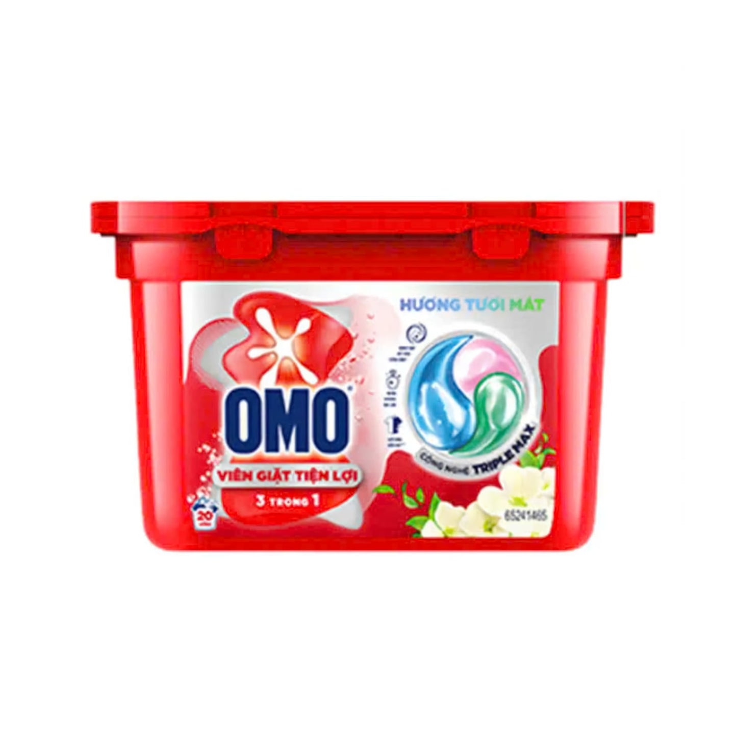 Viên Giặt OMO 3 Trong 1 Hương Tươi Mát 210G