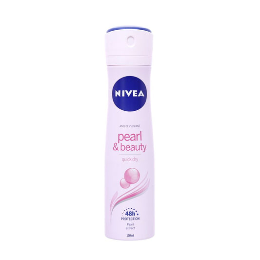 Xịt Khử Mùi Nivea Pearl & Beauty Ngọc Trai Đẹp Quyến Rũ 150ML