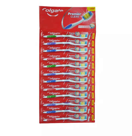 Bàn Chải Colgate Premier Clean 7K 12 cây/vỉ