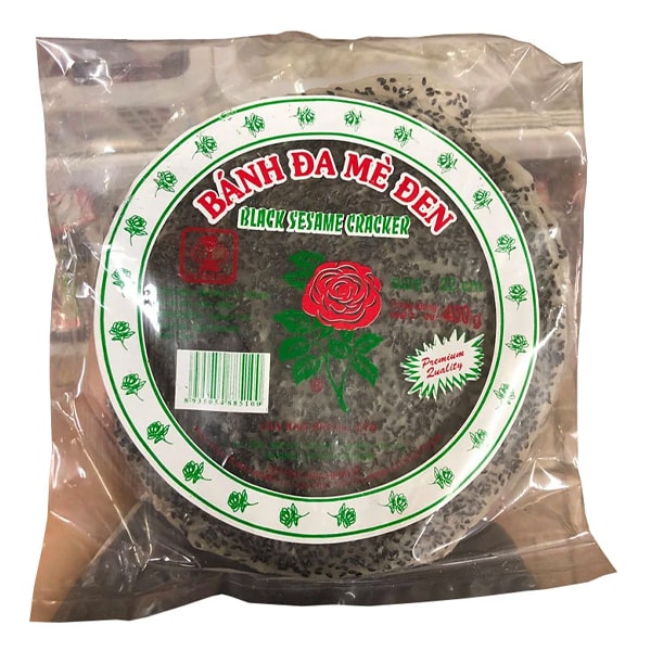 Bánh đa mè đen Gia Bảo 300g