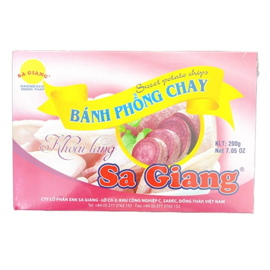 Bánh Phồng Chay Khoai Lang Sa Giang 1kg