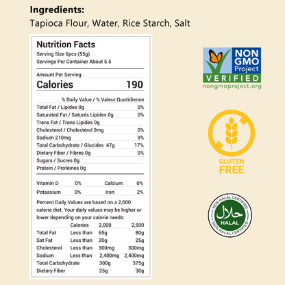 Bánh Tráng Cuốn 22cm Asiadeli gói 300g Hàng Xuất Khẩu