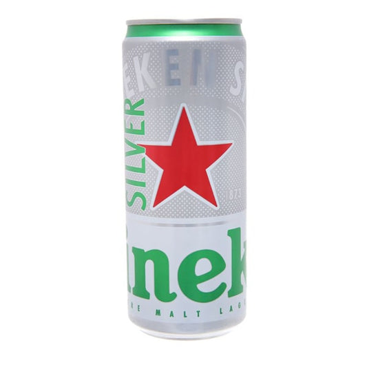 Bia Heineken Bạc Lon 330ml