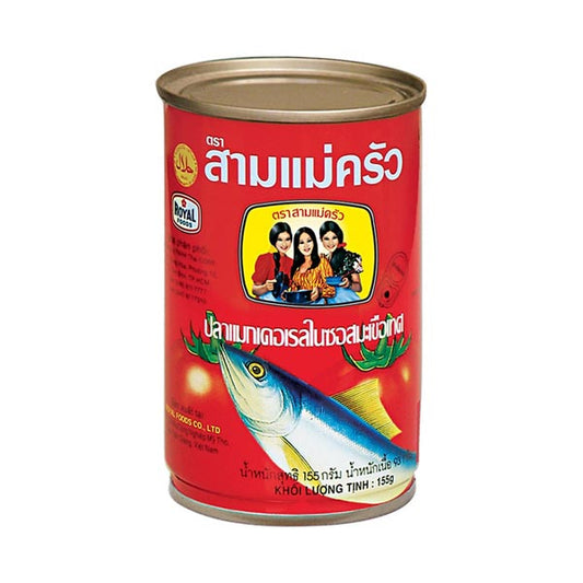 cá hộp 3 cô gái