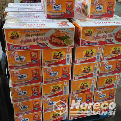 cá hộp 3 cô gái