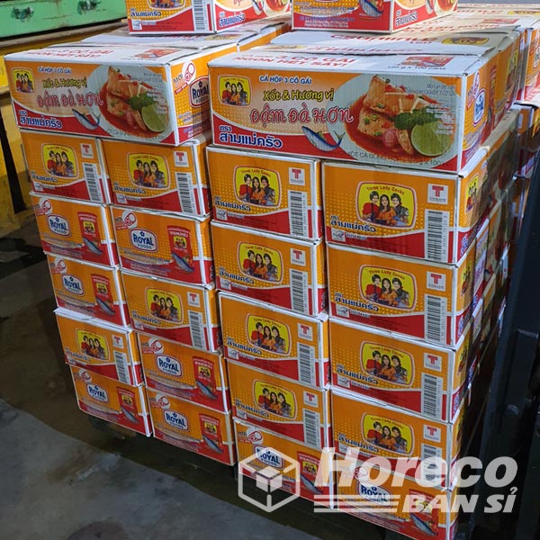 cá hộp 3 cô gái giá sỉ