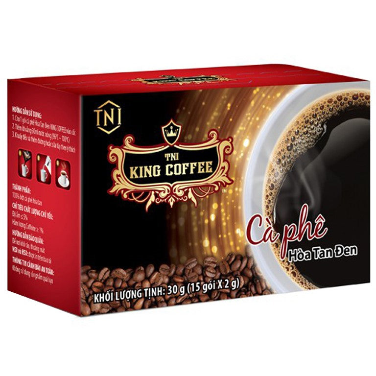 Cà Phê Đen Hòa Tan TNI King Coffee G7 2in1 X2 20g*12 thanh