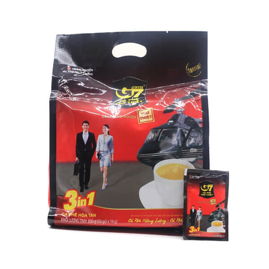 Cà Phê Hòa Tan Trung Nguyên G7 3in1 16g x 50 gói