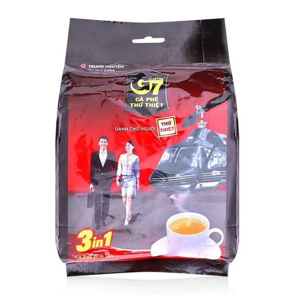 Cà Phê Hòa Tan Trung Nguyên G7 3in1 Bịch 20 gói x 16g