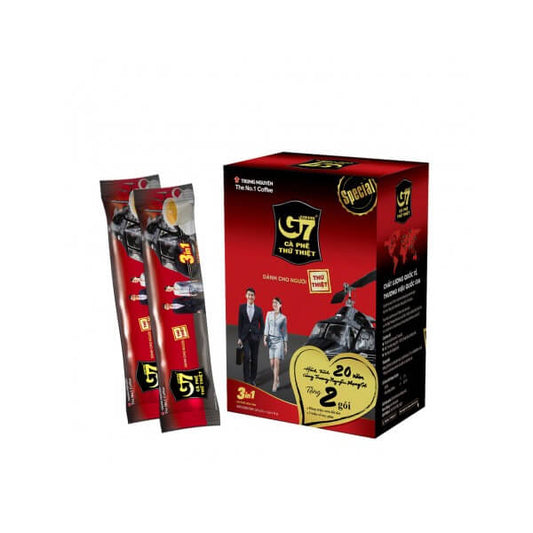 Cà Phê Hòa Tan Trung Nguyên G7 3in1 - Hộp 18 gói