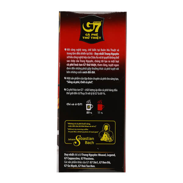 Cà Phê Sữa Trung Nguyên G7 3in1 16g x 24 Hộp