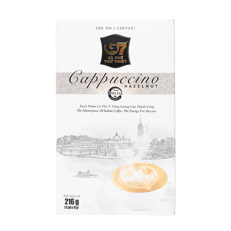 Cà Phê Trung Nguyên G7 3in1 Cappuccino Hazenut 18G x 12 Gói