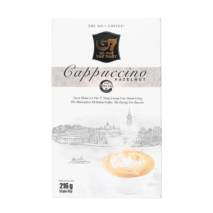 Cà Phê Trung Nguyên G7 3in1 Cappuccino Hazenut 18G x 12 Gói