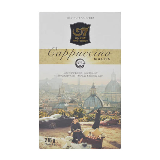Cà Phê Trung Nguyen G7 3in1 Cappuccino Hương Mocha 18G x 12 Gói