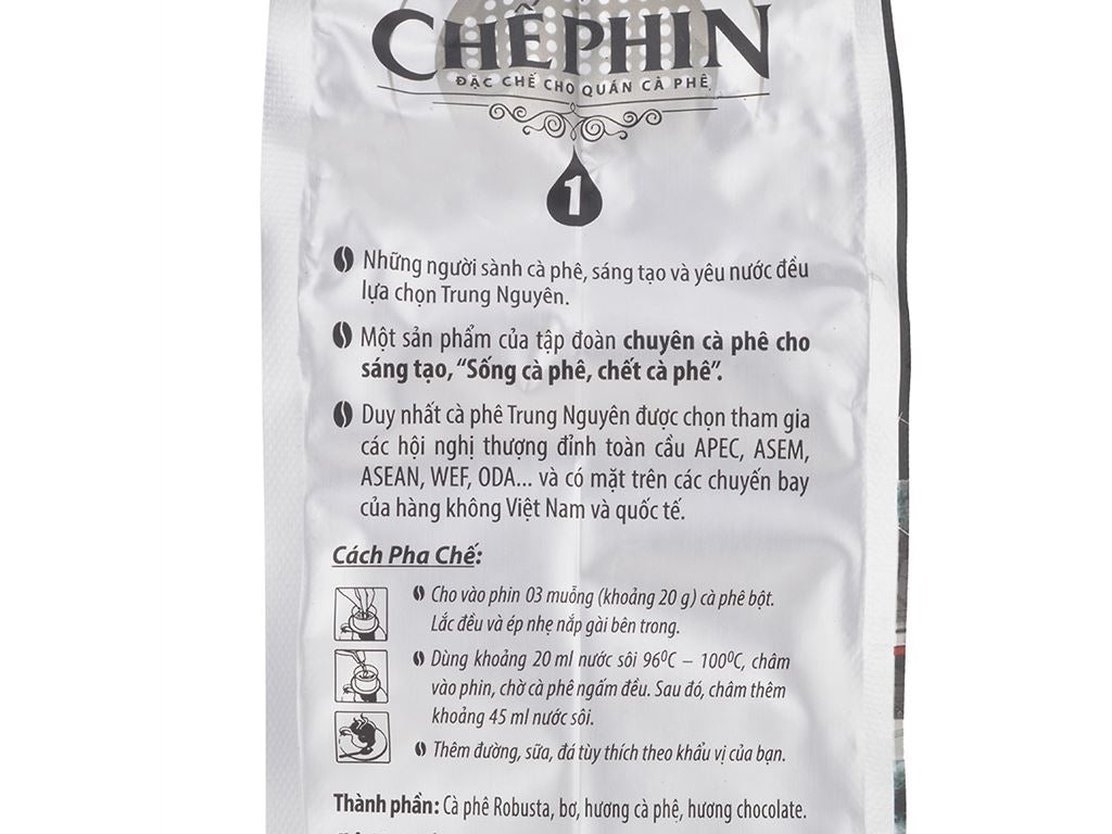 Cà phê Trung Nguyên Chế Phin 1 500g