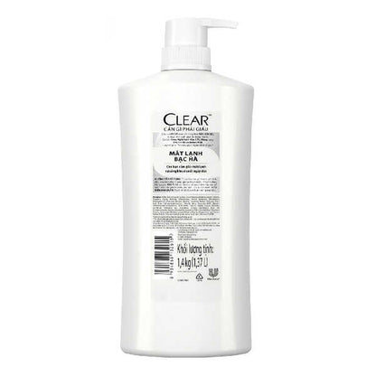 Dầu Gội Clear Bạc Hà Mát Lạnh 1.4kg