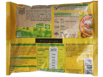 hạt nêm maggi thit heo