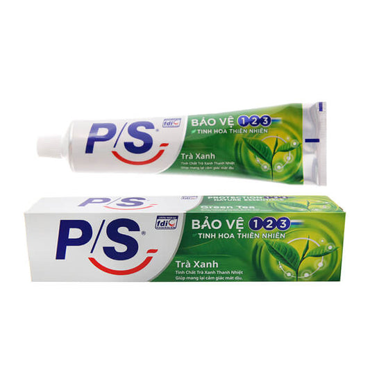 Kem Đánh Răng P/S Bảo Vệ 123 Trà Xanh Thanh Nhiệt 190g