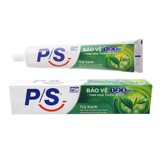 Kem Đánh Răng P/S Bảo Vệ 123 Trà Xanh Thanh Nhiệt 240g