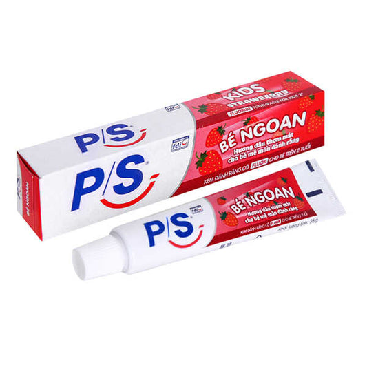 Kem đánh răng P/S bé ngoan hương dâu tuýp 35g