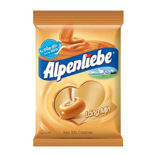 Kẹo Alpenliebe Hương Sữa Caramen Gói 34 viên