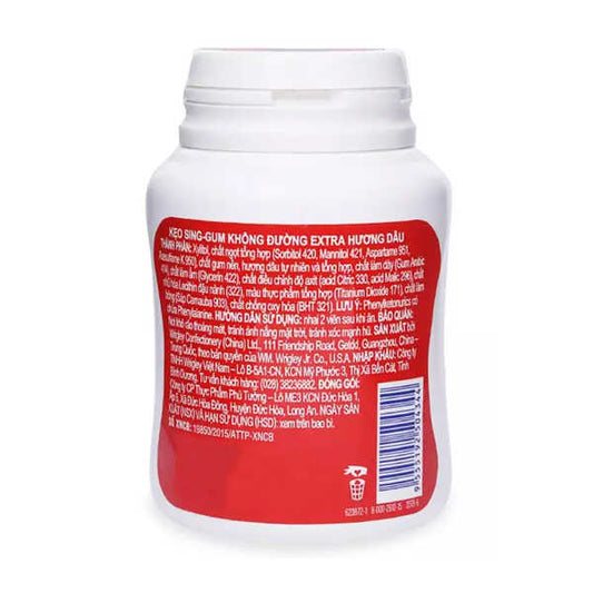 Kẹo Cao Su Wrigley Extra Dâu 56g