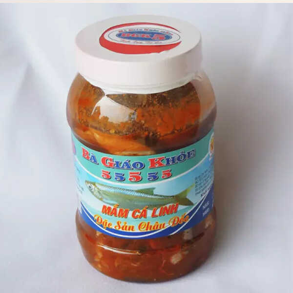 Mắm Cá Linh Bà Giáo Khỏe 55555 500g