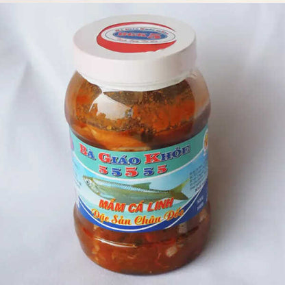 Mắm Cá Linh Bà Giáo Khỏe 55555 500g