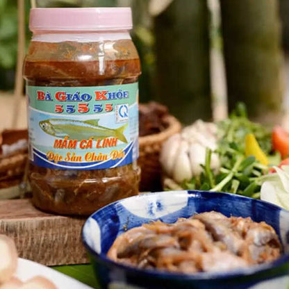 Mắm Cá Linh Bà Giáo Khỏe 55555 500g