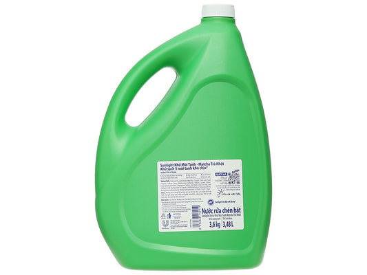 Nước rửa chén Sunlight Extra trà xanh 3.6kg