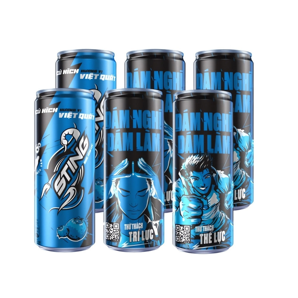 Nước Tăng Lực Sting Xanh Giá Sỉ