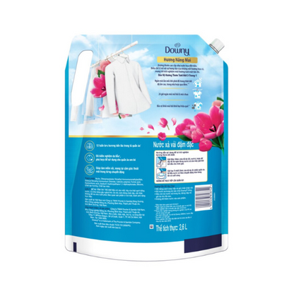 Nước Xả Vải Downy Nắng Mai Túi  2.6L