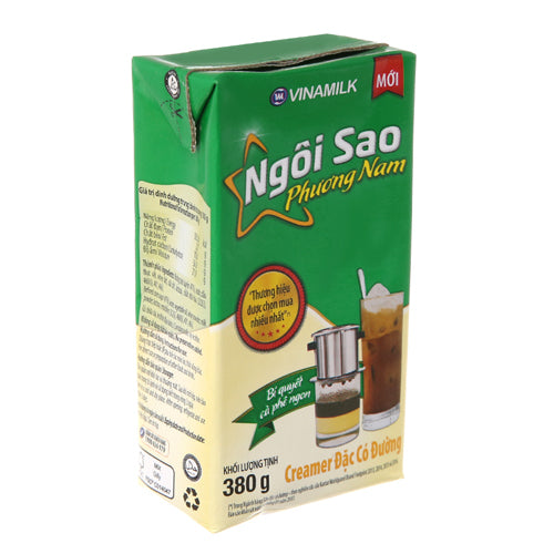 Sữa Đặc Có Đường Ngôi Sao Phương Nam Hộp Xanh Lá 380g