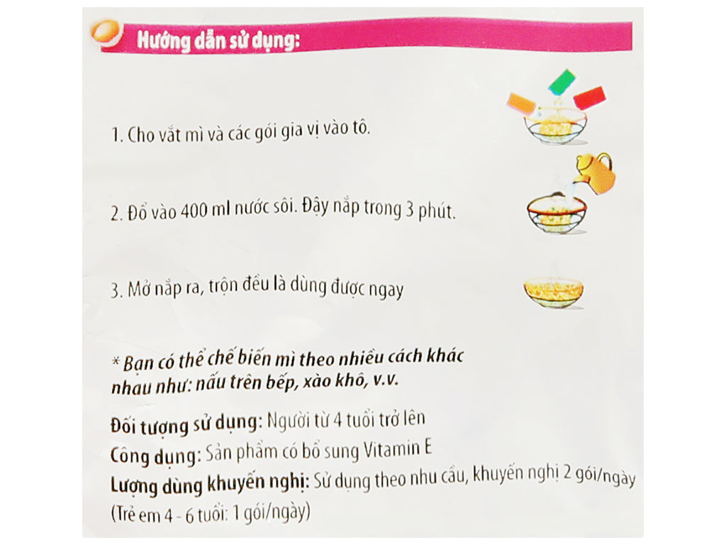 Mì Omachi Sườn Hầm Ngũ Quả