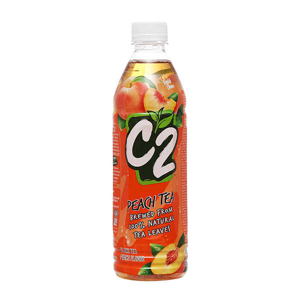 Trà đen hương đào C2 455ml