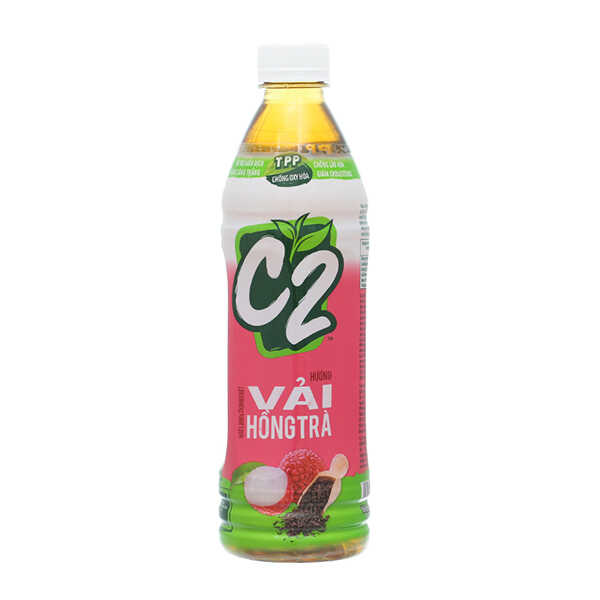 Trà đen hương vải C2 455ml