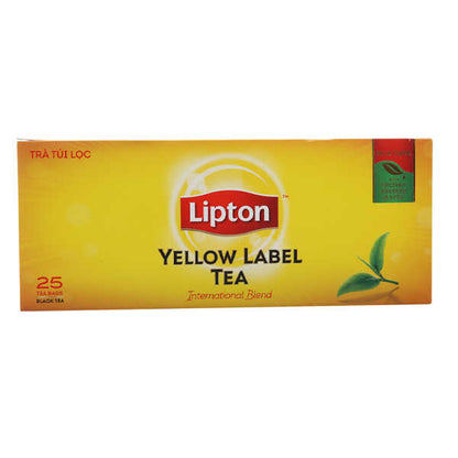 Trà đen túi lọc Lipton nhãn vàng 2G